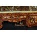 Fine Inlaid Louis XV Style Bureau Plat Writing Table Desk