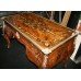 Fine Inlaid Louis XV Style Bureau Plat Writing Table Desk