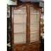 Fine Italian Olive Wood Vitrine Display Cabinet c.1820