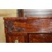 Fine Late 18th c. Mahogany Desk with Carved Feet