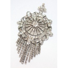 Fine Quality Victorian Diamond Target Brooch