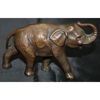 Fine Small Bronze Elephant