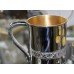 Solid Silver & Gilt Indian Jug & Cup Set