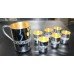 Solid Silver & Gilt Indian Jug & Cup Set
