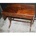 Flame Mahogany Regency Style Sofa Table