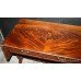 Flame Mahogany Regency Style Sofa Table