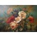 Dutch Golden Age Style Flower Still Life Oil on Canvas