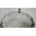 Fine Edwardian Sterling Silver Salver Footed Tray Fully Hallmarked London 1908