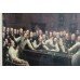 Framed Print of 'The Billiard Room' by Henry O'Neil
