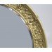 French 19th c. Gilt Brass 3ft Circular Mirror