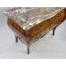 French Marble Topped Bombe Form Commode