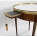 French Circular Marble Topped Lamp Table