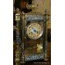 Fine French Cloisonné Enamel & Brass Mantel Clock c.1880
