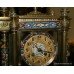 Fine French Cloisonné Enamel & Brass Mantel Clock c.1880