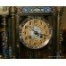 Fine French Cloisonné Enamel & Brass Mantel Clock c.1880