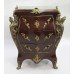 French Empire Style Marble Topped Bombé Commode