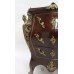 French Empire Style Marble Topped Bombé Commode