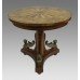 French Inlaid Circular Empire Style Centre Table