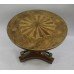 French Inlaid Circular Empire Style Centre Table