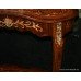 French Inlaid Marquetry Kidney Shaped Side Table