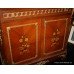 Heavy Empire Style Inlaid Mahogany Cabinet