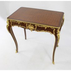 French Kingwood Rectangular Centre Table with Ormolu Mounts