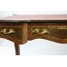 French Louis XV Style Leather Topped Bureau Plat