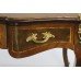 French Louis XV Style Leather Topped Bureau Plat