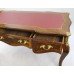 French Louis XV Style Leather Topped Bureau Plat