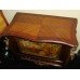 French Kingwood Cocktail Cabinet with Painted Scene