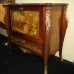 French Kingwood Cocktail Cabinet with Painted Scene