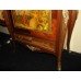 French Kingwood Cocktail Cabinet with Painted Scene