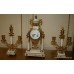French Marble Garniture Clock Set