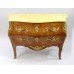 French Bombé Marble Topped Kingwood Commode c.1910