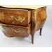 French Bombé Marble Topped Kingwood Commode c.1910