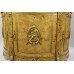 French Marble Topped Maple Side Cabinet