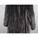 Full Length Stranded Black Mink Coat