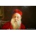 Galileo Portrait Oil on Canvas Signed 'J.M 1902'
