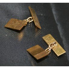 Gents 9ct Gold Cufflinks