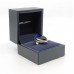 Georg Jensen Large Oval Sapphire Silver Ring