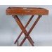 George III Mahogany Butlers Tray on Stand