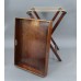 George III Mahogany Butlers Tray on Stand