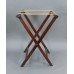 George III Mahogany Butlers Tray on Stand