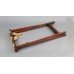 George III Mahogany Butlers Tray on Stand