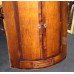 George IV Inlaid Mahogany Corner Cabinet