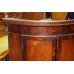 George IV Inlaid Mahogany Corner Cabinet