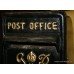 Cast Iron George VI Black & Gold Wall Post Box