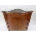 Georgian Mahogany Inlaid Hanging Corner Cabinet