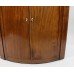 Georgian Mahogany Inlaid Hanging Corner Cabinet