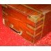 Georgian Brass Bound Mahogany Campaign Box